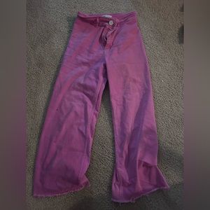 Pink jeans from Zara